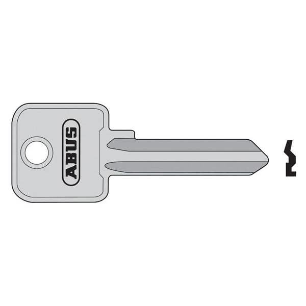 Abus Mechanical 90rk/50 Key Blank (6 Pin) - Multi Colour - 