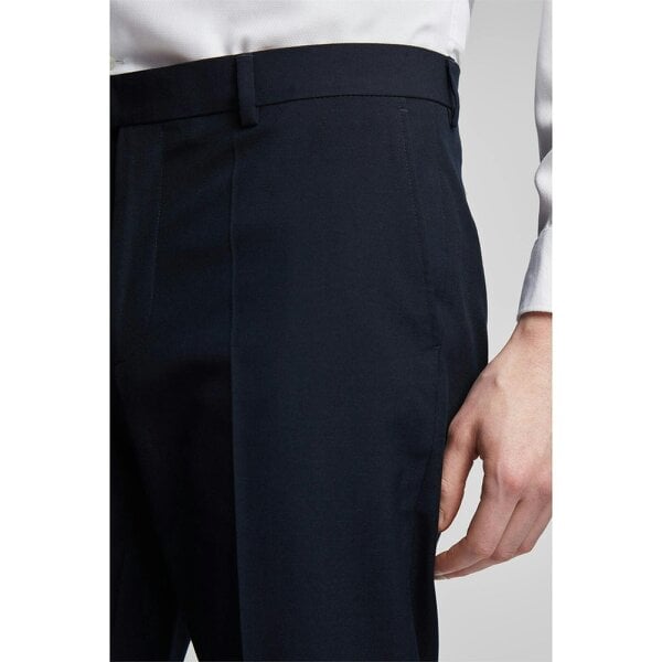 Limehaus Regular Fit Navy Trousers