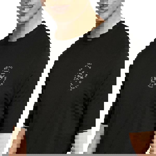 Crosshatch Mens Bestforth T-Shirt (Pack of 2) - Black/Blue - 