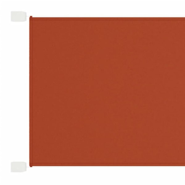 Berkfield Vertical Awning Terracotta 60x1000 cm Oxford Fabric