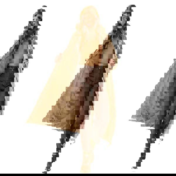 Regatta Womens/Ladies Elender Baffled Hooded Jacket - Warm Taupe - 