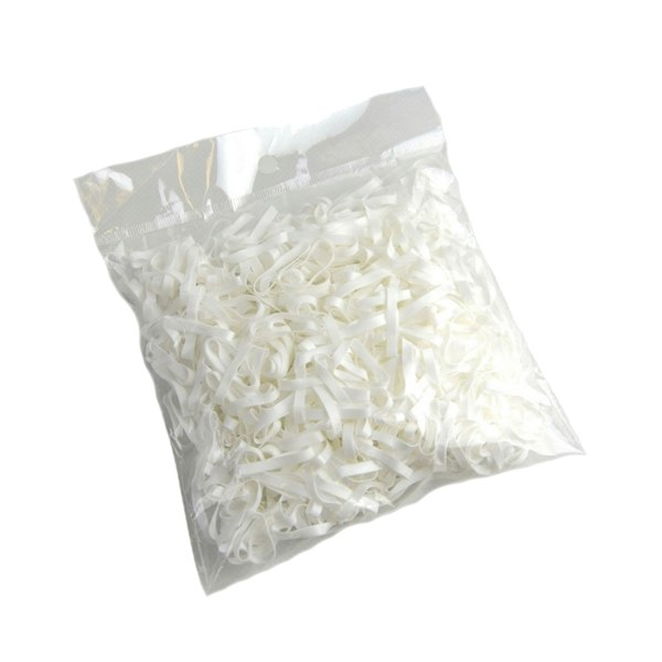 Lincoln Silicone Plaiting Bands (500 Pack) - White