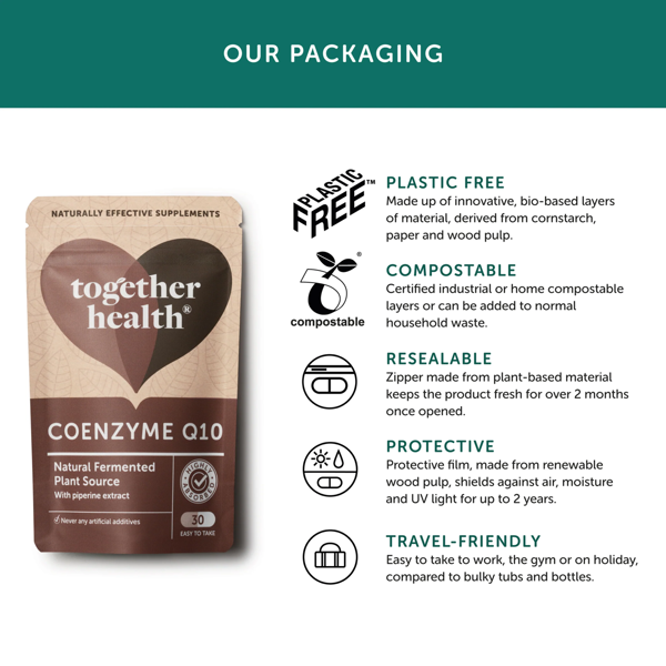Together Health Plant Based Coenzyme Q10 - 30 Capsules