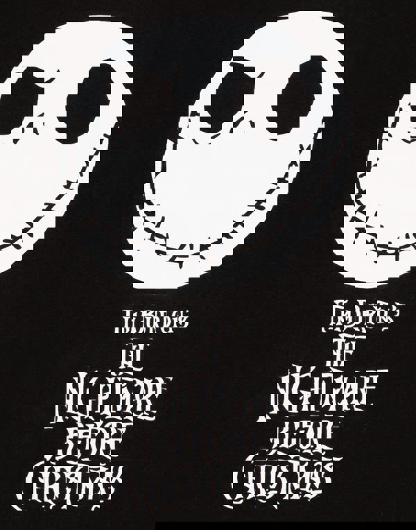 Disney The Nightmare Before Christmas Mens Multicoloured Jack Skellington Long Sleeve Long Leg Pyjama Set