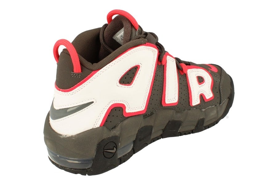 Nike Air More Uptempo GS Basketball Trainers Dh9719  200 - Medim Ash White Black 200 - Photo 2