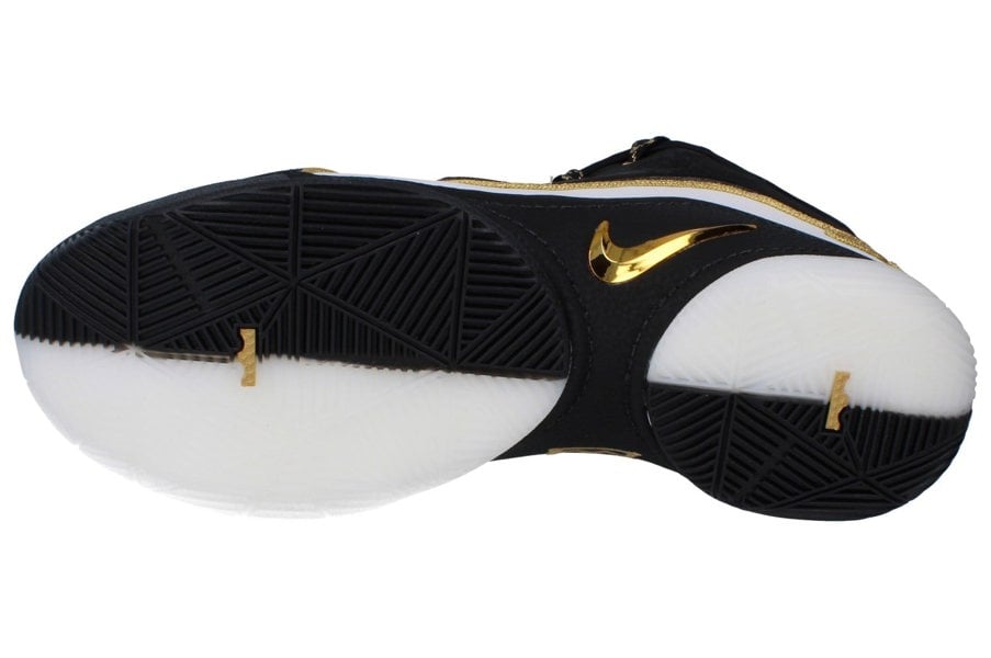 Nike Lebron Xxii Mens Basketball Trainers Hv8454  100 - White Black Metallic Gold 100 - Photo 4