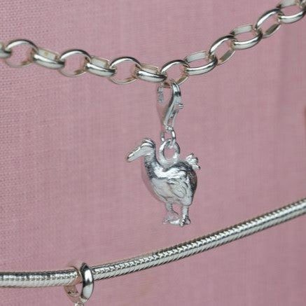 Mylee London Dodo Pendant Charm - Sterling Silver