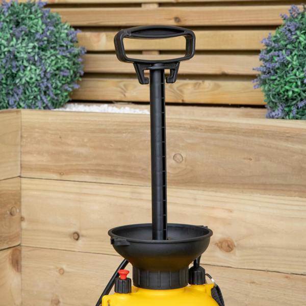 Samuel Alexander 8 Litre High Pressure Garden Sprayer/Cleaner Weed Killer Grass/Lawn Bike Car