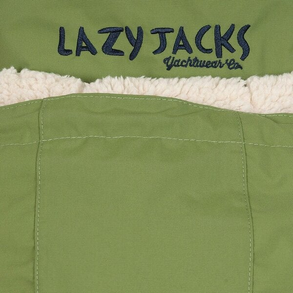 Lazy Jacks LJ159 - Longline Snug Lined Coat - Sage