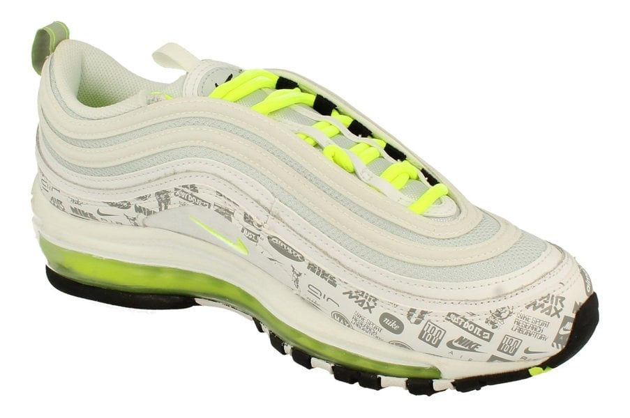 Nike Air Max 97 Mens Dh0006  100 - White Volt Black Pure Platinum 100 - Photo 3