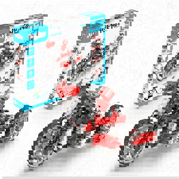 Engino Inventor Mechanics: Custom Bike with 5 bonus models