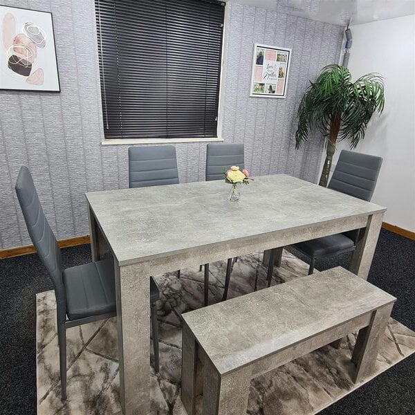Kosy Koala Dining Table Set with 4 Chairs Dining Room and Kitchen table set of 4, and Bench