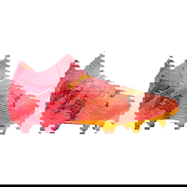 Puma Unisex Adult Future 7 Ultimate Firm Ground Football Boots - Sun Stream/Puma Black/Sunset Glow