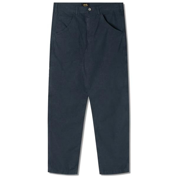 Front view of Stan Ray 80s Painter Pant for Men in Navy Ripstop