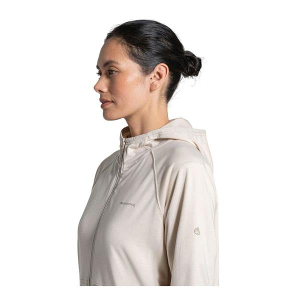 Craghoppers Womens/Ladies Aya Nosilife Hooded Jacket - Oyster Marl - 
