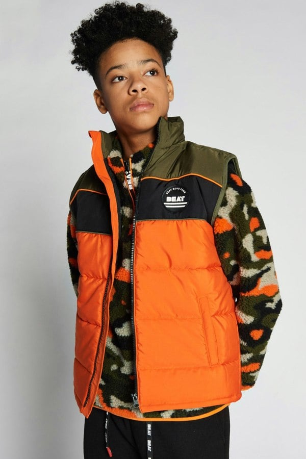 Beat Boyz Club Ollie Gilet - Orange