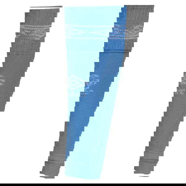 Umbro Mens Diamond Leg Sleeves - Sky Blue/White - 