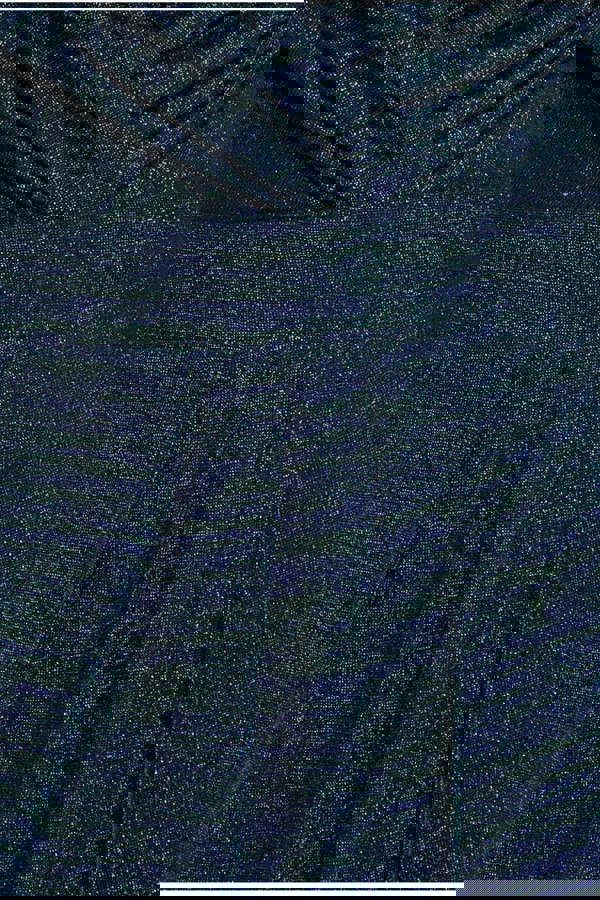 Front Wrap Lurex Bodycon Maxi Dress - Emerald Green DR4657