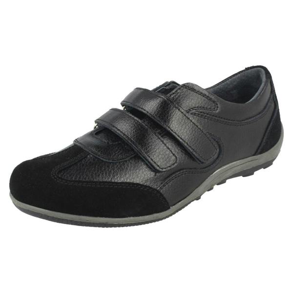 Eaze Ladies Eaze Casual Leather Pumps F7134