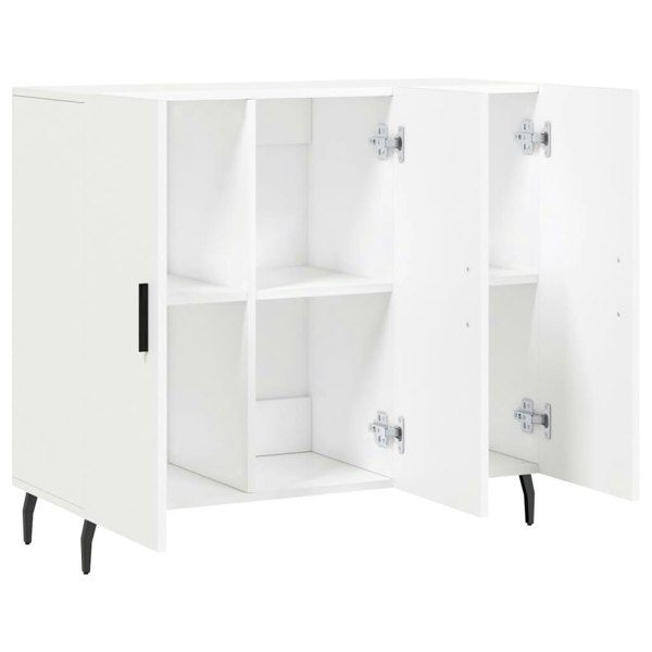 Berkfield Sideboard White 90x34x80 cm Engineered Wood