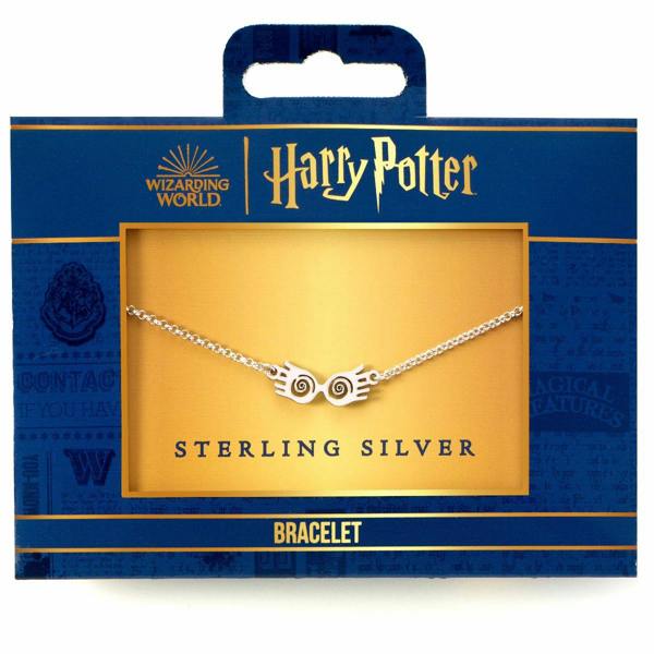 The Carat Shop Harry Potter sterling silver Luna specs charm bracelet