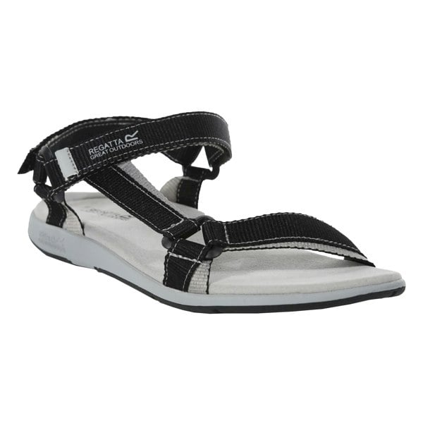 Regatta Womens/Ladies Santa Sol Sandals - Black/Mineral Grey