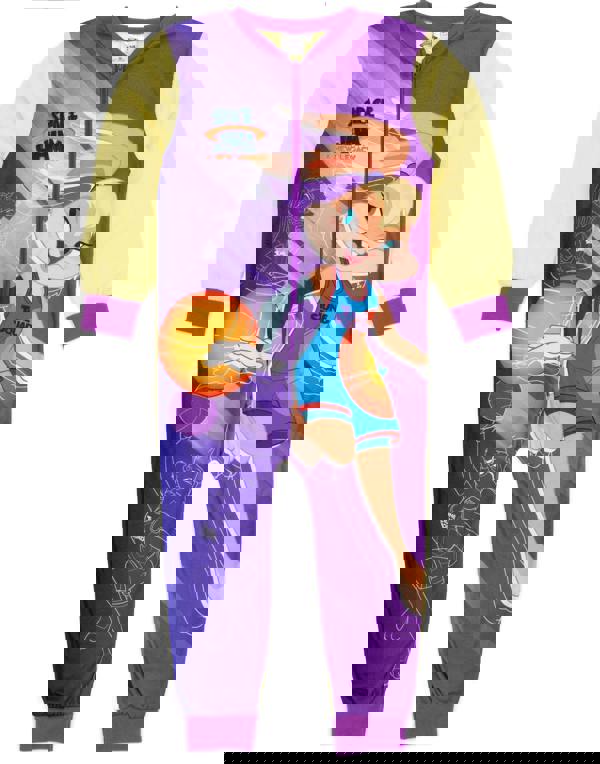 Space Jam Girls Purple Lola Bunny Onesie