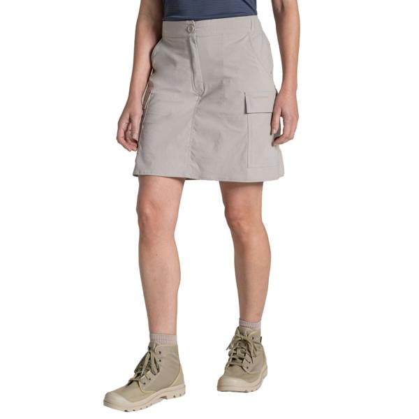Craghoppers Womens/Ladies NosiLife Pro Cargo Skirt - Soft Mushroom - 