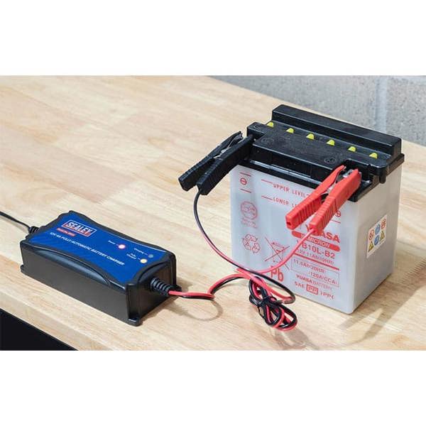 Sealey Battery Maintainer Charger 12V 4A Fully Automatic - SBC4