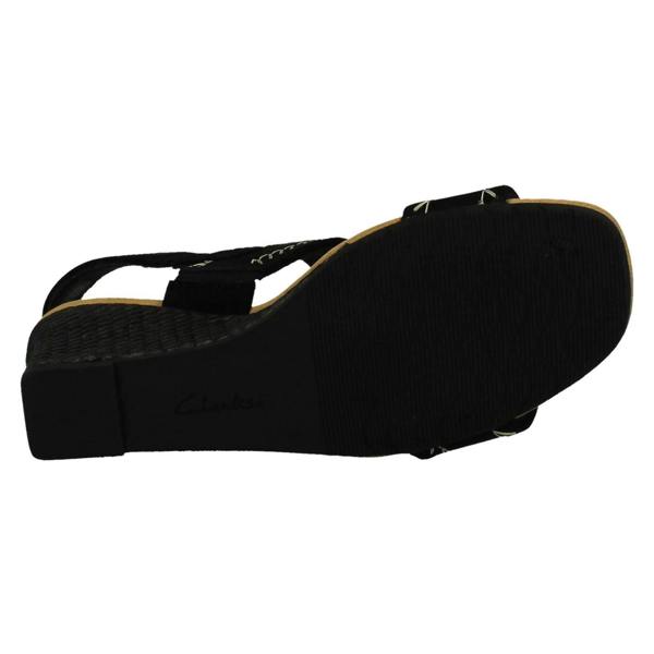 Clarks Ladies Clarks Wedge Sandals Kyarra Rose
