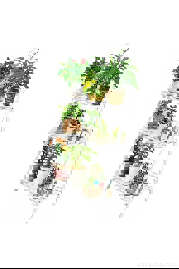 Living and Home 3 tier Bojorquez Multi Tiered Plant Stand