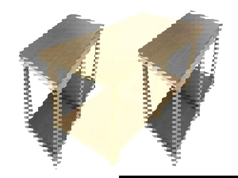 Arbor Garden Solutions Wooden Workbench MDF Top Depth-4ft