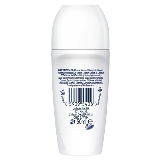 Dove Powder Soft Roll On Anti-Perspirant Long Lasting Fragrance 48H, 36x50ml