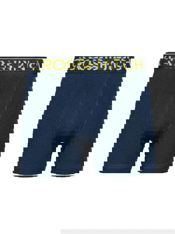 Crosshatch Chasma Boxers 3pk Navy