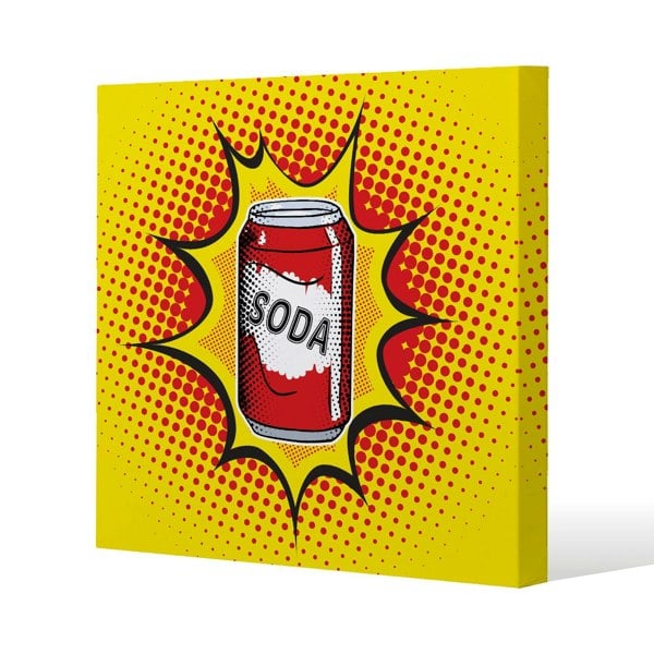 Benjamin Tate Design retro style (Canvas Print)