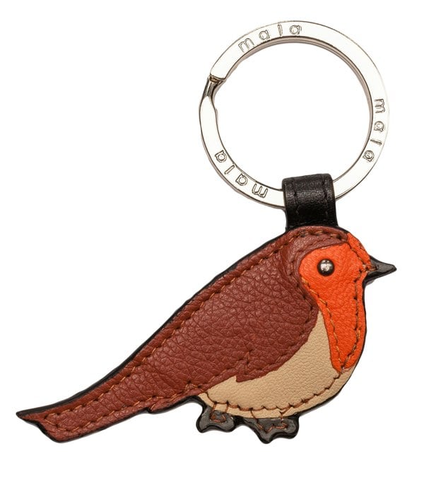 Mala Leather Robin Coin Purse & Keyring Gift Set