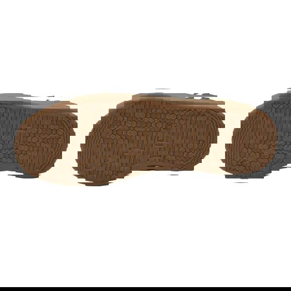 Patrick Mens Lyon Suede Cupsole Trainers - Olive/Gum - 