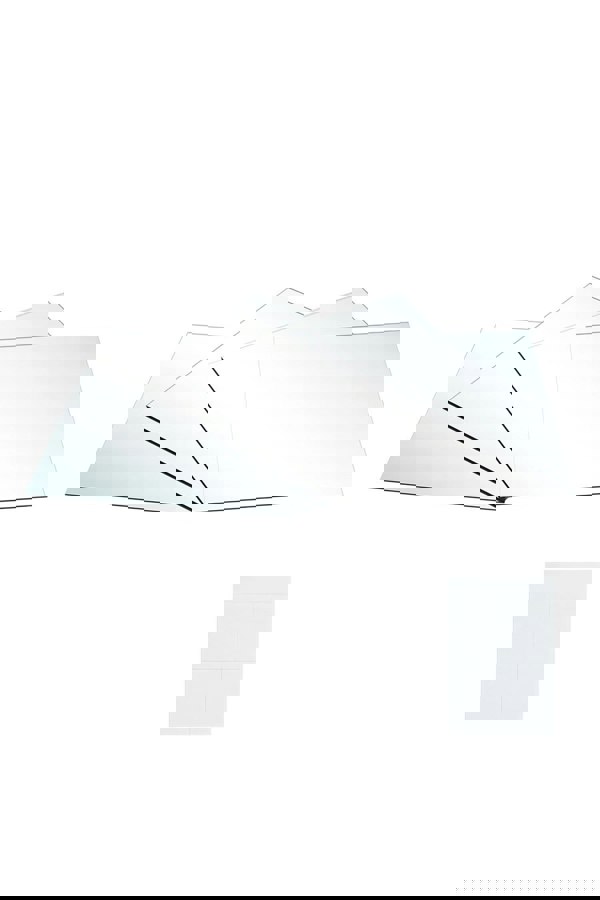 Living and Home 4pcs Acrylic Adhesive Wall Mirror Tiles - 40cm x 40cm