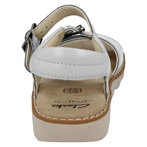 Clarks Girls Clarks Casual Summer Sandals Crown Bloom K