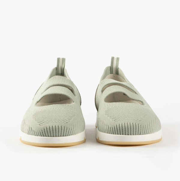 Rieker L3053-52 Womens Shoes - Green