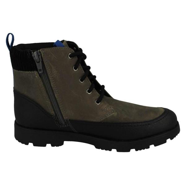 Clarks Boys Clarks Dual Fastening Ankle Boots Heath Ramble