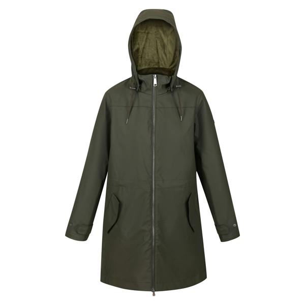 Regatta Womens/Ladies Fantine Baffled Padded Jacket - Dark Khaki