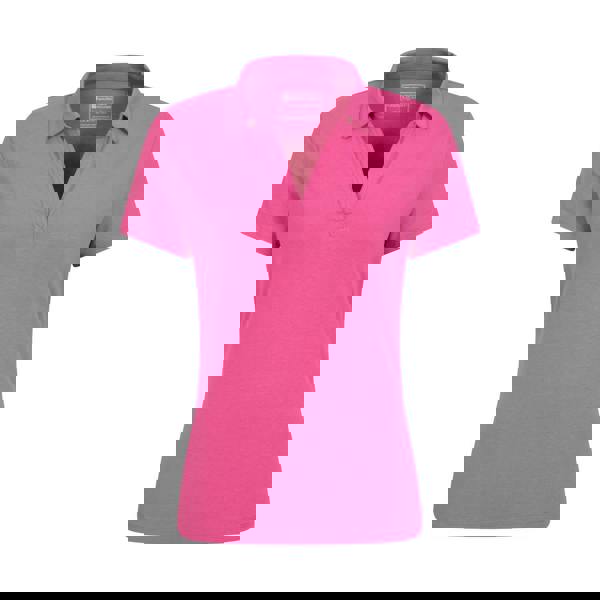 Mountain Warehouse Womens/Ladies UV Protection Polo Shirt - Bright Pink