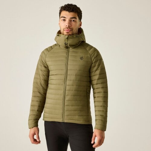 Dare 2B Mens Air Lite Baffled Padded Jacket - Martini Olive