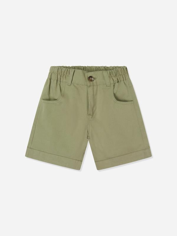 Childsplay Boys Pocket Gabardine Shorts in Green