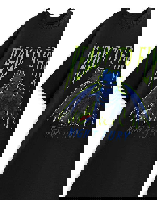 How to Train Your Dragon Unisex Black Night Fury Short Sleeved T-Shirt