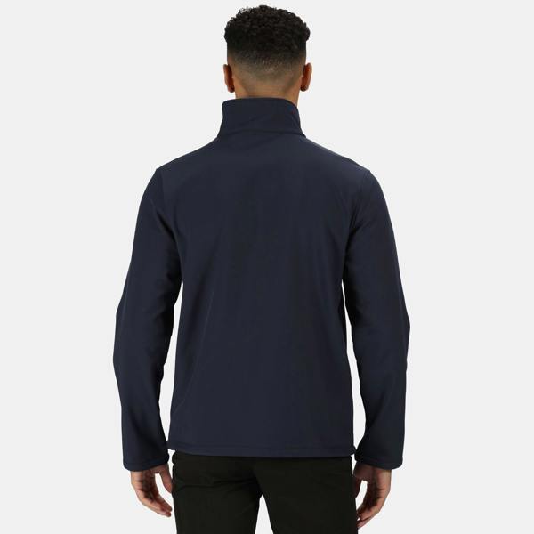 Regatta Mens Cera V Wind Resistant Soft Shell Jacket - Navy - 