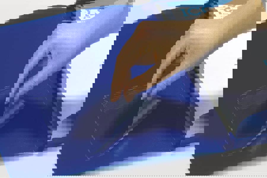 Durable POCKETFIX Self-Adhesive Clear CD\DVD Sleeve Pocket | 100 Pack