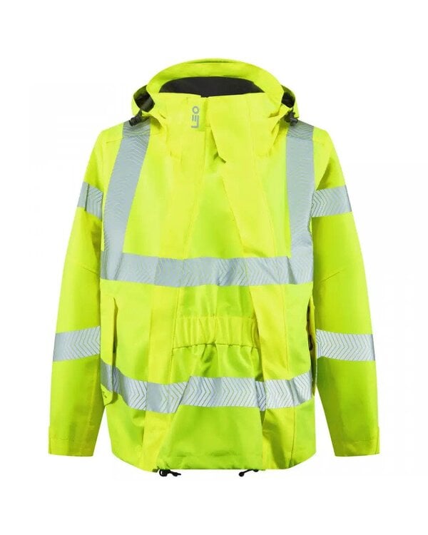 Leo Workwear Rosemoor Breathable Jacket With Maternity Expander - Yellow