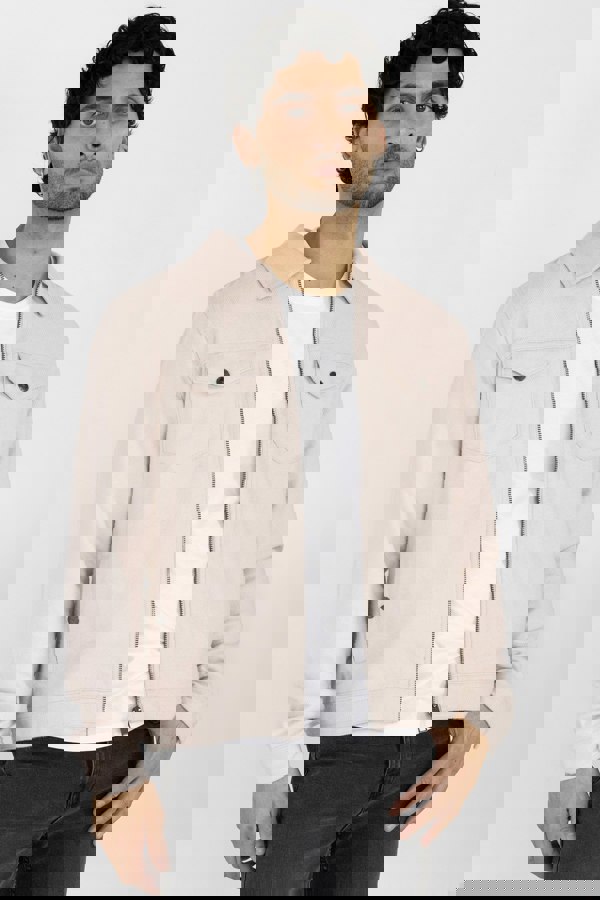 Men's Viscose Blend Lined Jacket